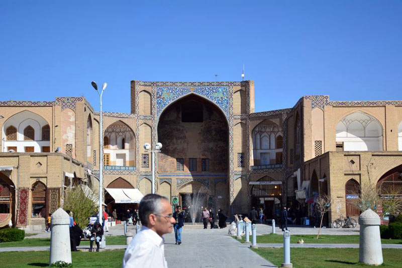 جاهای دیدنی اصفهان بازار قیصریه اصفهان